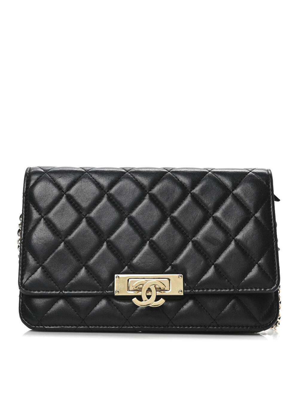 Chanel Lambskin Quilted Golden Class #321614C19B